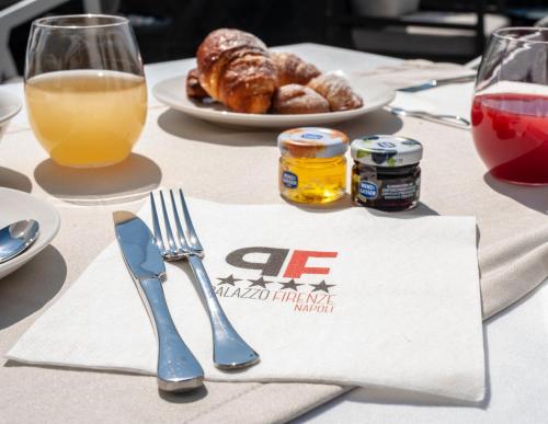 Palazzo Firenze提供给客人的早餐选择