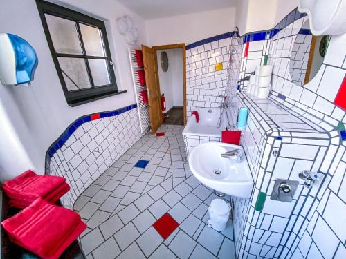 apartHOTEL Magdeburg的一间浴室
