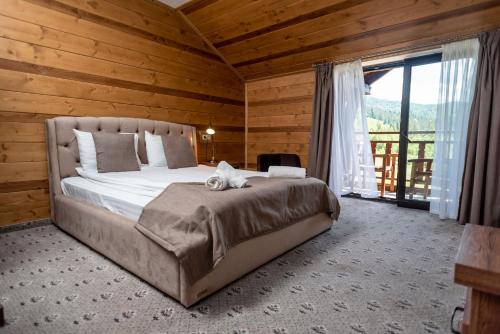 Chalet Residence客房内的一张或多张床位
