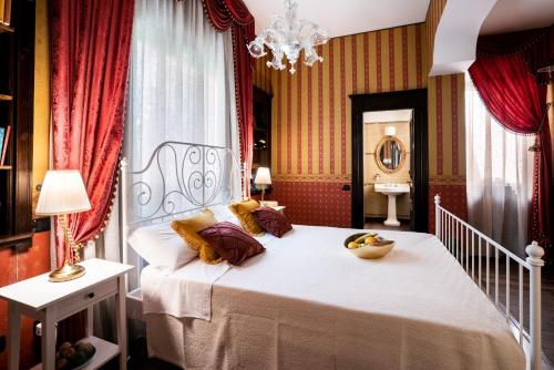 Palazzo Chiara客房内的一张或多张床位