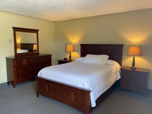 马尼图林旅馆客房内的一张或多张床位