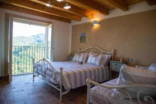 La Beppa - Casa Vacanza客房内的一张或多张床位