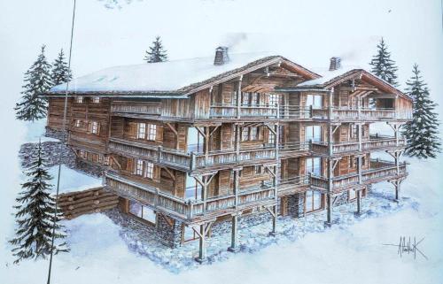 格里门茨Luxury Grimentz Apartment的相册照片