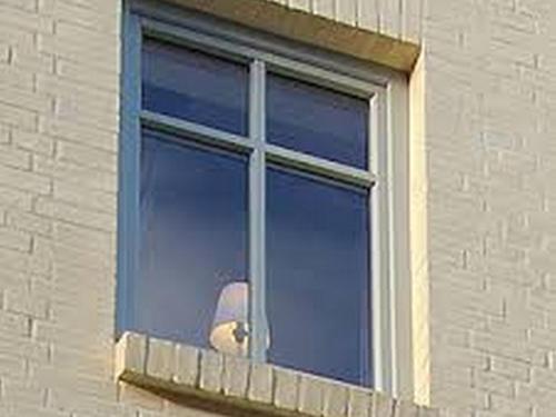 埃肯弗德泽特埃肯弗德旅馆的砖砌的窗户,有毛病