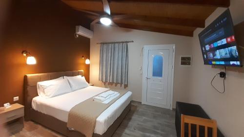 Room near the Airport客房内的一张或多张床位