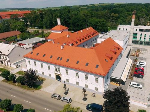 Hotel Panský Pivovar鸟瞰图