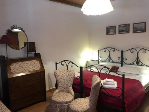 La Casa delle Ortensie Guest House客房内的一张或多张床位