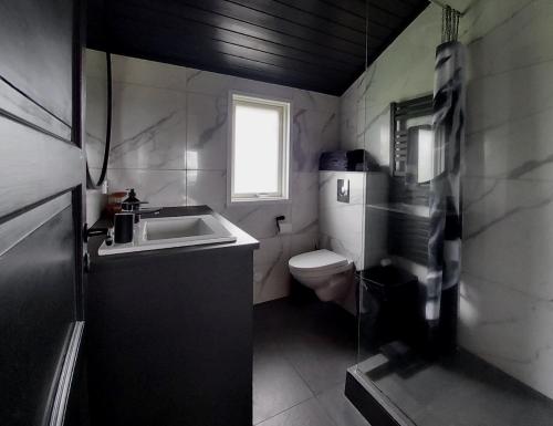 Hilltop Cabin Hekla - Golden Circle - Geysir - Mountain View的一间浴室