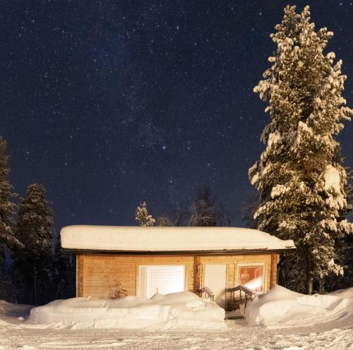 伊纳利Mökki - The White Blue Wilderness Lodge的相册照片
