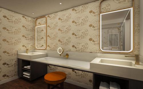 Circa Resort & Casino - Adults Only的一间浴室