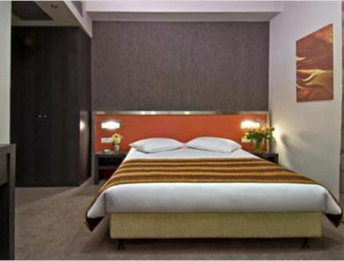 德斯洛斯酒店客房内的一张或多张床位