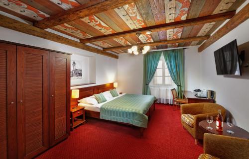 利珀特酒店客房内的一张或多张床位