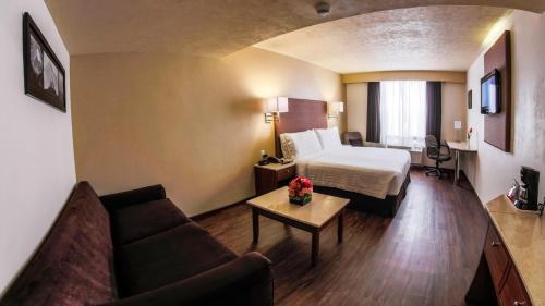 奥里萨巴奥里扎巴假日酒店的酒店客房,配有床和沙发