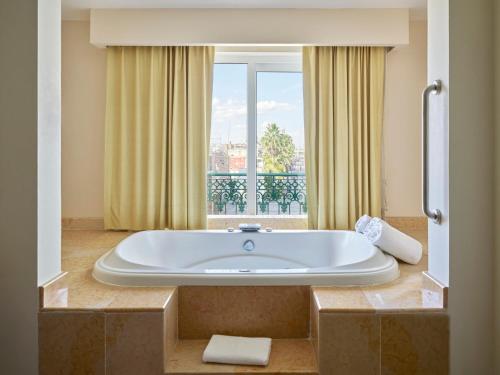 美洲阿瓜斯卡连特斯嘉年华酒店的一间浴室