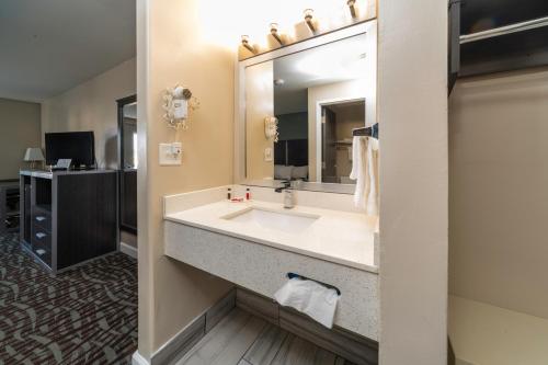 BridgePointe Inn & Suites by BPhotels, Council Bluffs, Omaha Area的一间浴室