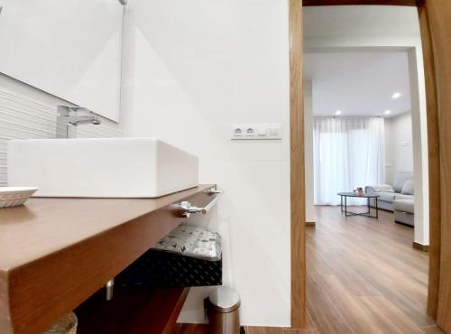 Mirador Ría de Aldán Apartamentos的一间浴室