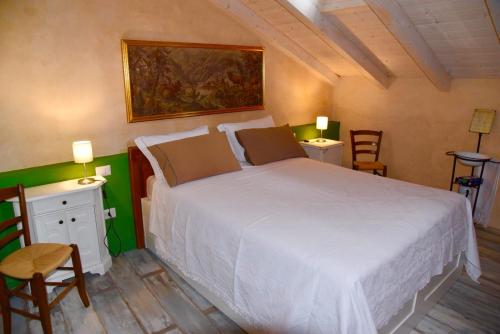 Portale dei Soli - Room & Breakfast客房内的一张或多张床位