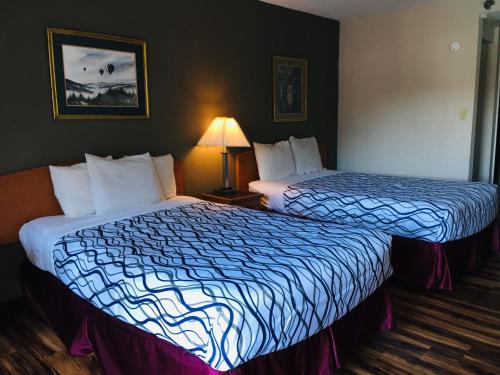 熊山酒店客房内的一张或多张床位