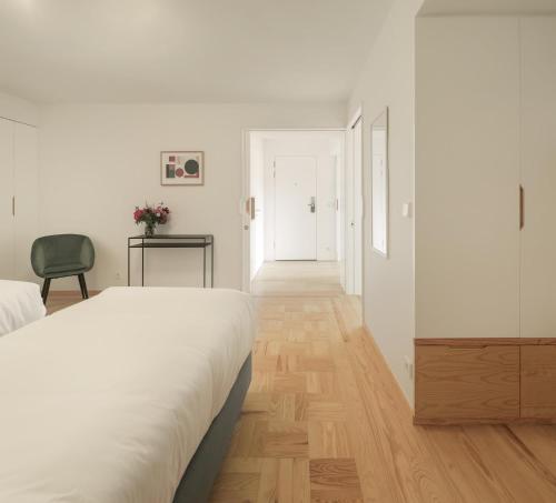 Lisbon Serviced Apartments - Principe Real客房内的一张或多张床位