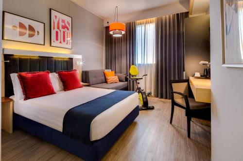 Holiday Inn Bologna - Fiera, an IHG Hotel客房内的一张或多张床位