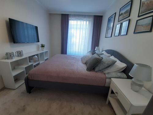Baltica Sea Apartment II客房内的一张或多张床位