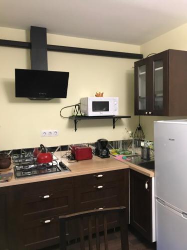 Apartment Airin的厨房或小厨房