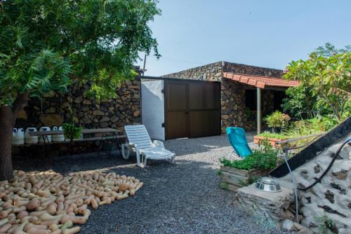 BEAUTIFUL COASTAL HOUSE ON A TRANQUIL ORGANIC FARM外面的花园