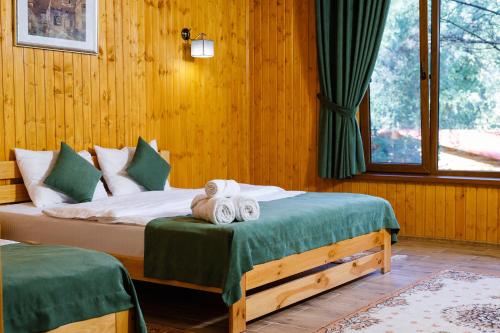 Sky Land Camping & Resort客房内的一张或多张床位