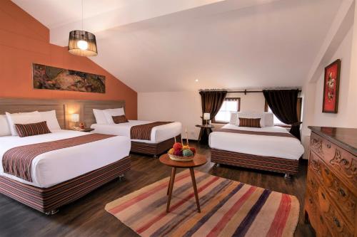 Atoq San Blas Hotel客房内的一张或多张床位
