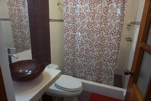 卡米鲁兹旅馆的一间浴室