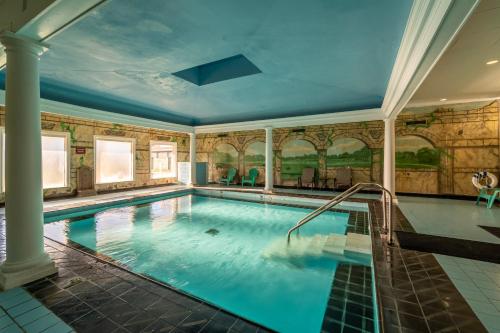 多森多森国家高尔夫俱乐部酒店的天花板房间的游泳池