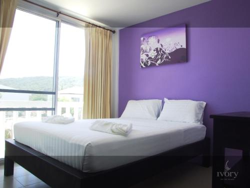 皮皮岛象牙酒店客房内的一张或多张床位