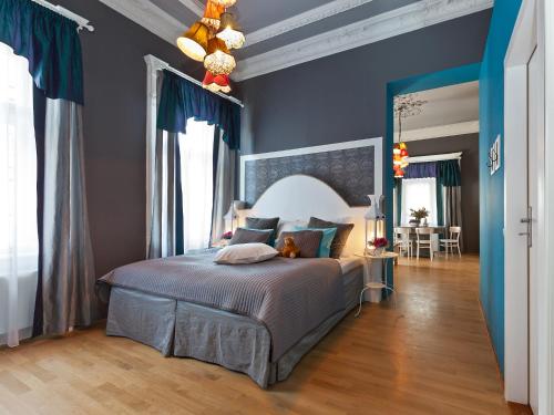 皇家布拉格城市公寓 客房内的一张或多张床位