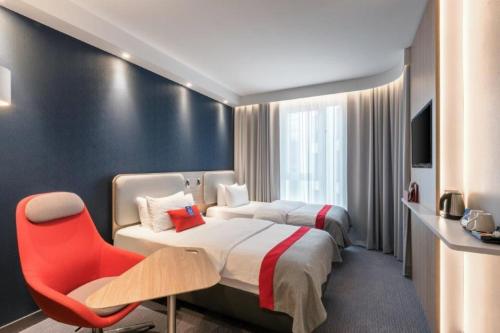 Holiday Inn Express - Mülheim - Ruhr, an IHG Hotel客房内的一张或多张床位