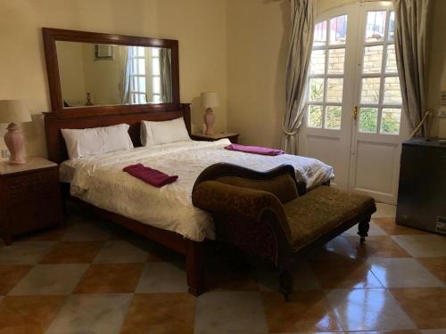 Nile Castle客房内的一张或多张床位
