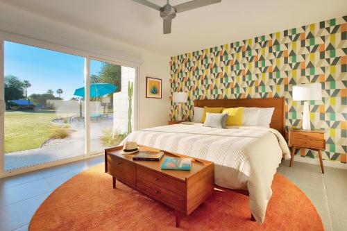 Casa Agave Palm Springs客房内的一张或多张床位