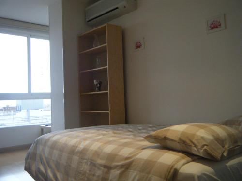 马德里一室公寓客房内的一张或多张床位