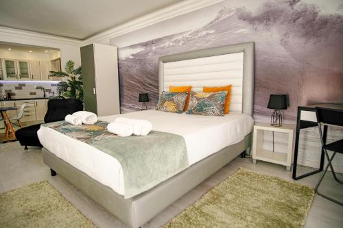 Préstige Holidays Alojamentos客房内的一张或多张床位