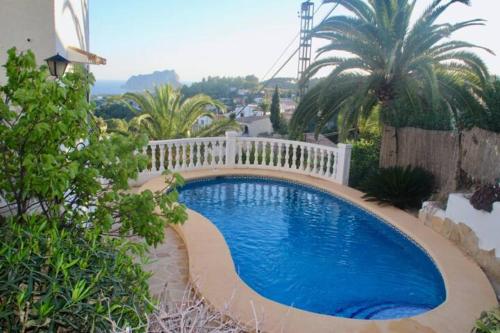 贝尼萨Charming Villa in Montemar with private, heated pool and sea views的相册照片