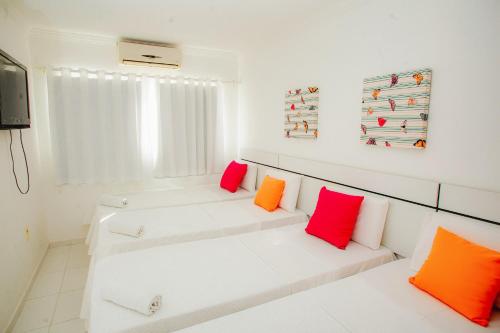 Apartamento Duplex Mont Moriá客房内的一张或多张床位
