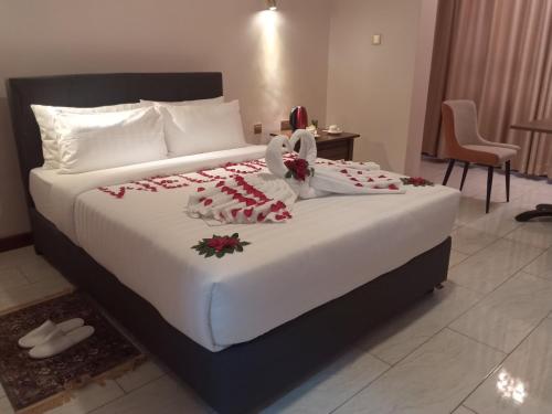 Villa Grazia Luxury Hotel客房内的一张或多张床位