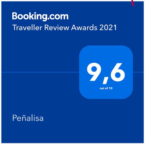 吉拉尔多特PeñalisaKapoSalSar的手机的屏幕截图,带旅行评审奖