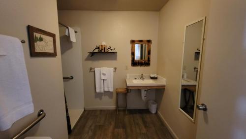 Sequoia Lodge的一间浴室