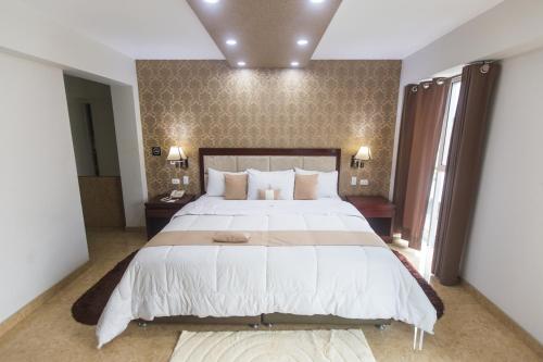 Gran Recreo Hotel - Trujillo - Perú客房内的一张或多张床位