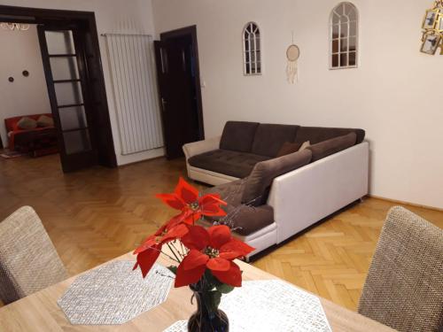 Apartament Piata Sfatului的休息区