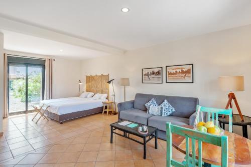 Pierre & Vacances Resort Fuerteventura OrigoMare客房内的一张或多张床位