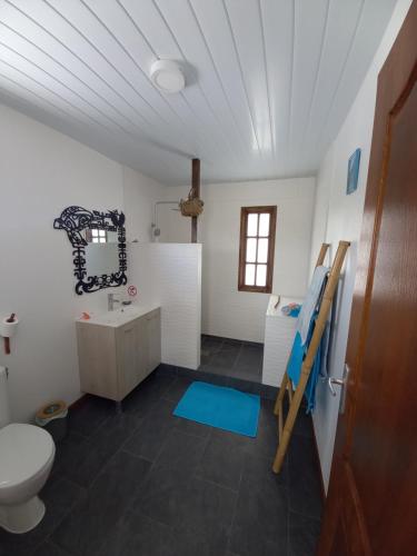 Fafapiti Lodge Fakarava的一间浴室