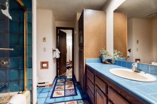 杰克逊Granite A的一间带水槽和淋浴的浴室
