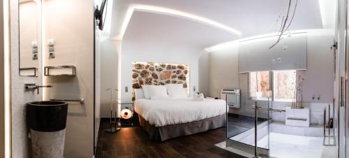 Mirador del Alba客房内的一张或多张床位