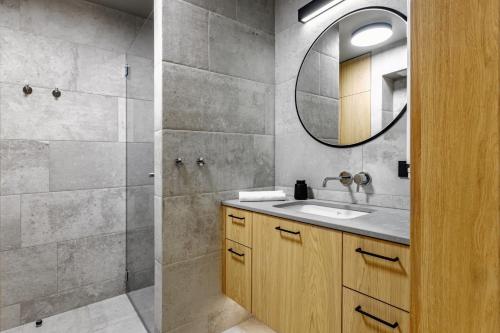 Apartamenty Premium NJ Lublin Centrum Basen & SPA的一间浴室